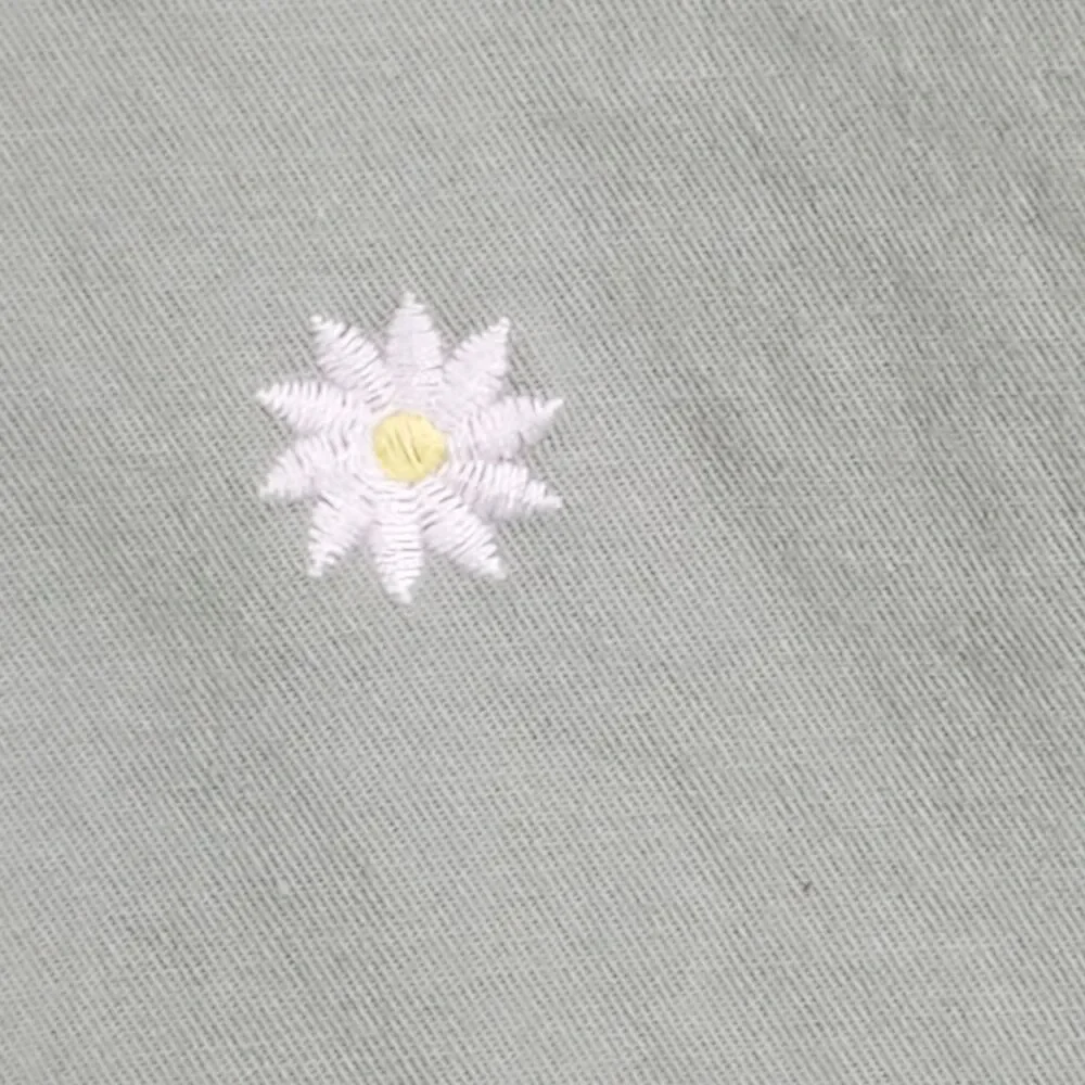 Talbots Shorts Womens Size 4 Green Daisy Print Cotton Blend